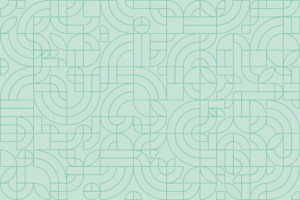Green Geometric Pattern