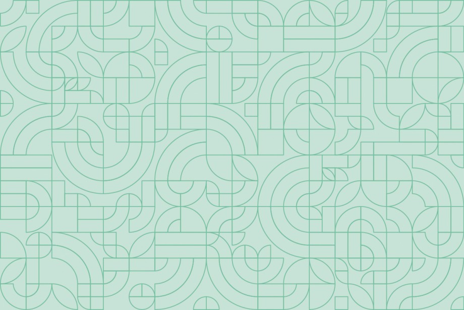 Green Geometric Pattern